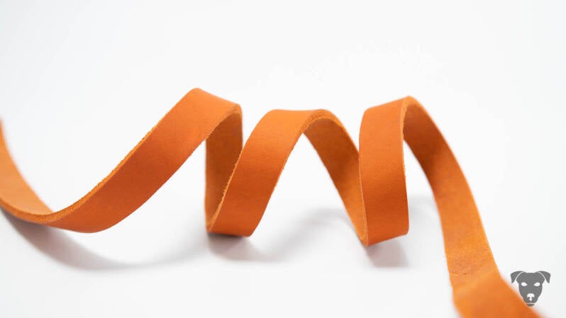 Fettlederriemen-orange