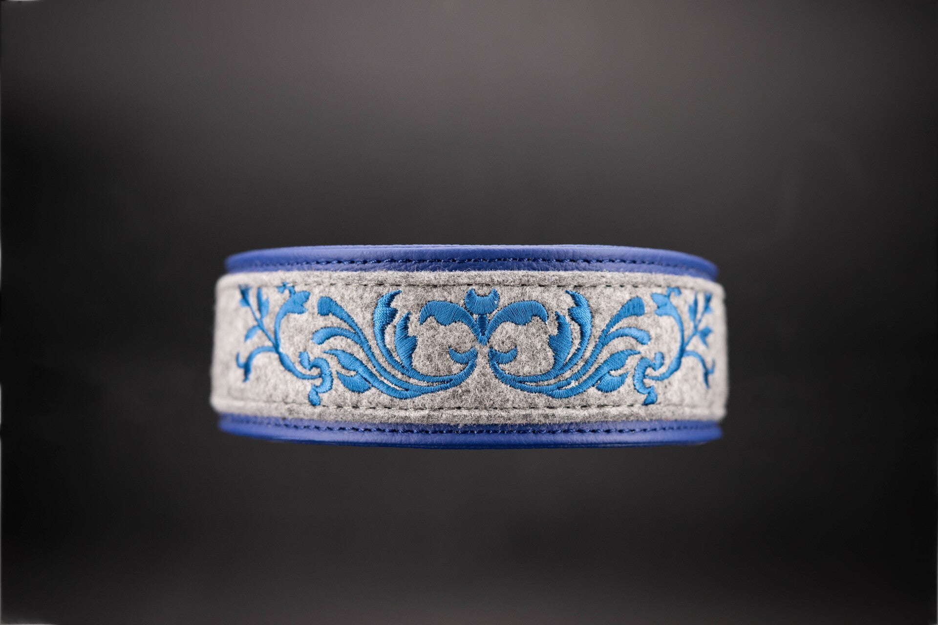 ORNAMENTSTICK aralblau