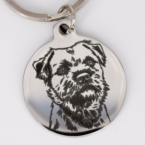 BORDER TERRIER - Schlüsselanhänger
