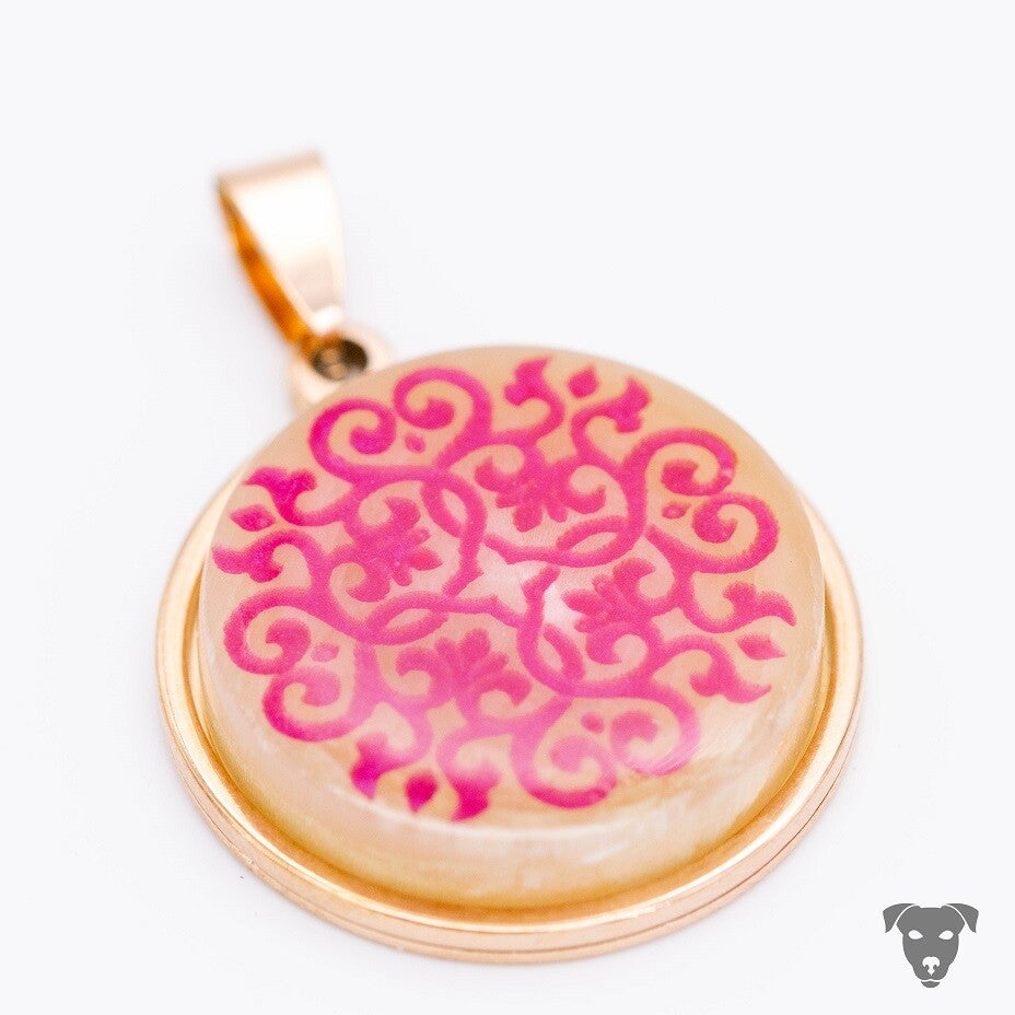 HORNSCHMUCK arab.Ornament PINK