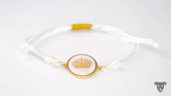 Muschel Armband "GOLDEN CROWN"