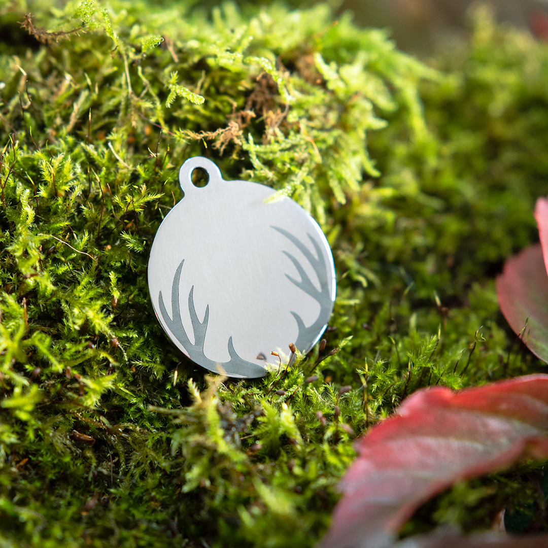 runde Hundemarke, div. Designs