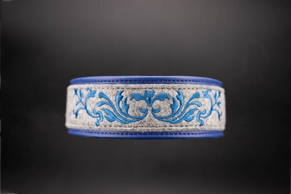 ORNAMENTSTICK aralblau