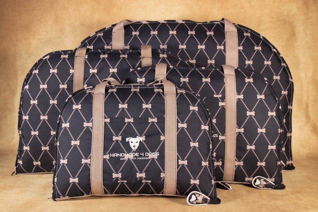 DOG BED TO GO "DOG-VUITTON"
