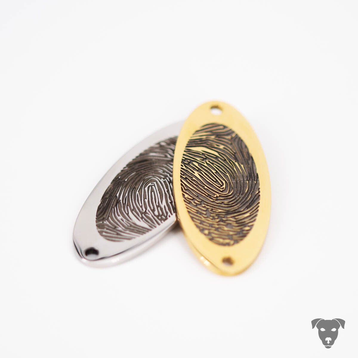 Kautschuk Armband mit FINGERABDRUCK