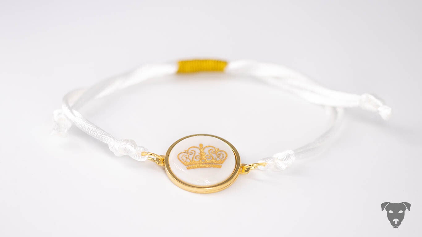 Muschel Armband "GOLDEN CROWN"