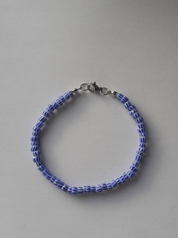 Stripped blue