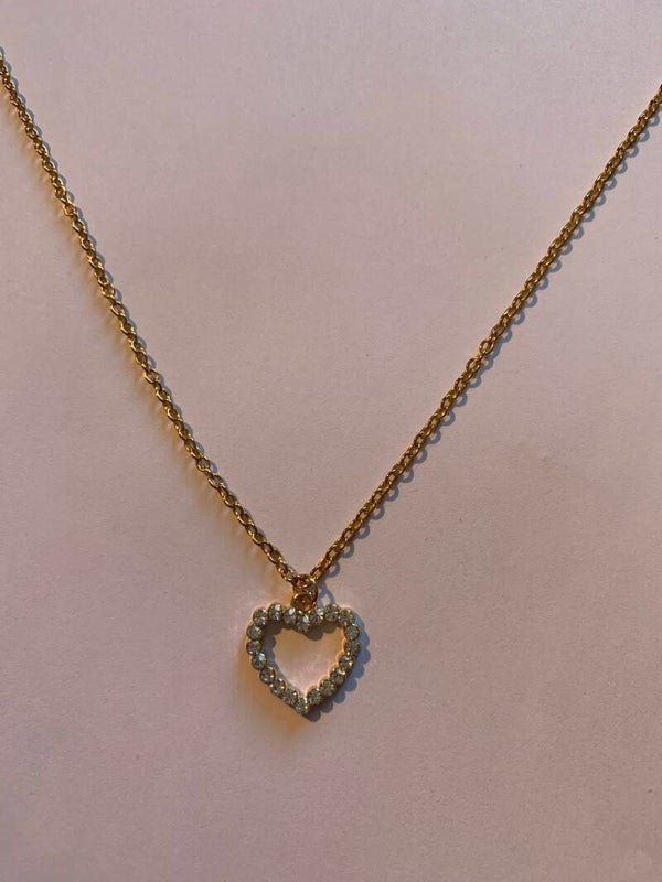 Heart golden Neckless