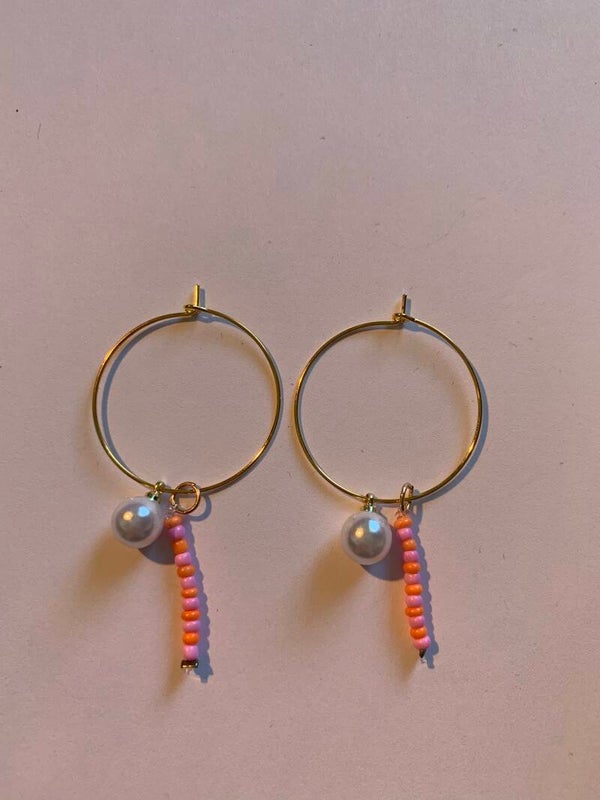 Golden Rock earrings