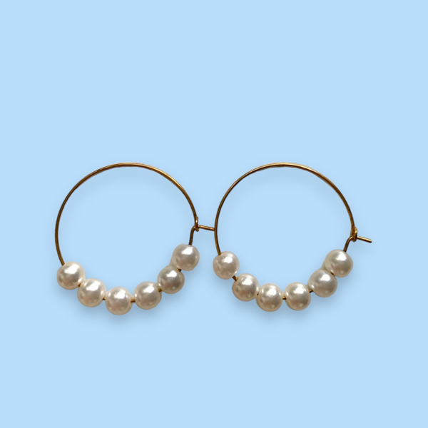 Big Pearls Earrings