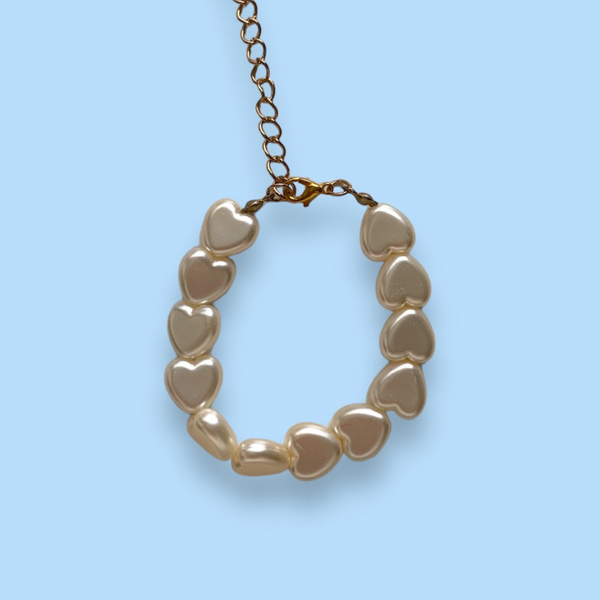 Heart Pearls Bracelet