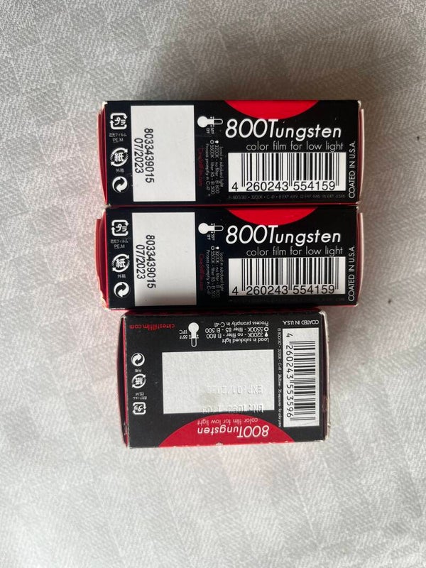 Cinestill 800 Tungsten utgången 2023