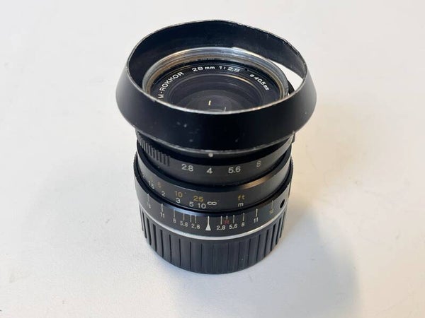 Minolta Rokkor Leica M 28mm f2.8
