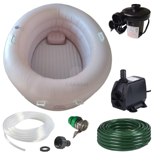 Fødekar med udstyrspakke