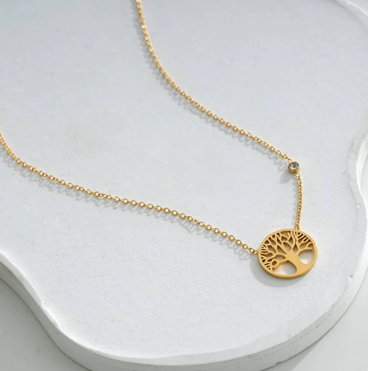 Livets Træ halskæde