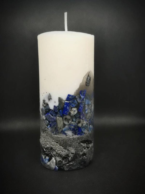 Lapis & Celestial Waters candle