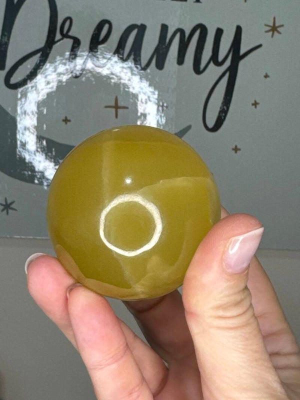 Lemon Calcite Sphere fy42