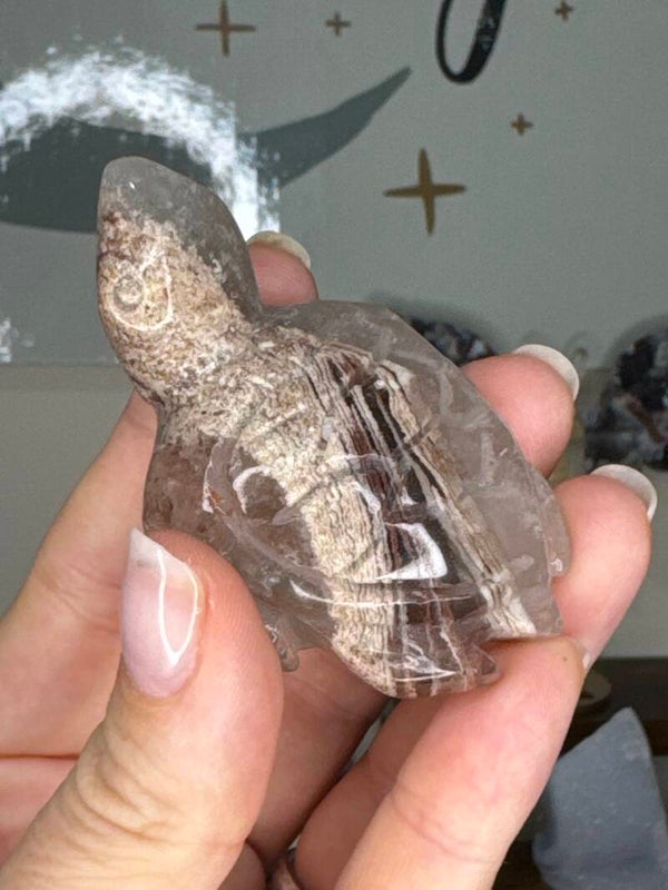 Garden Quartz Turtle L48