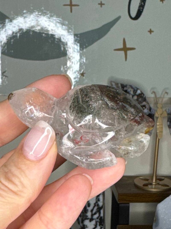 Garden Quartz Turtle L49