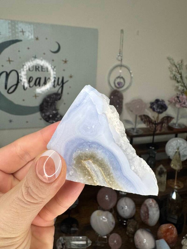 Druzy Blue Lace Polished Raw