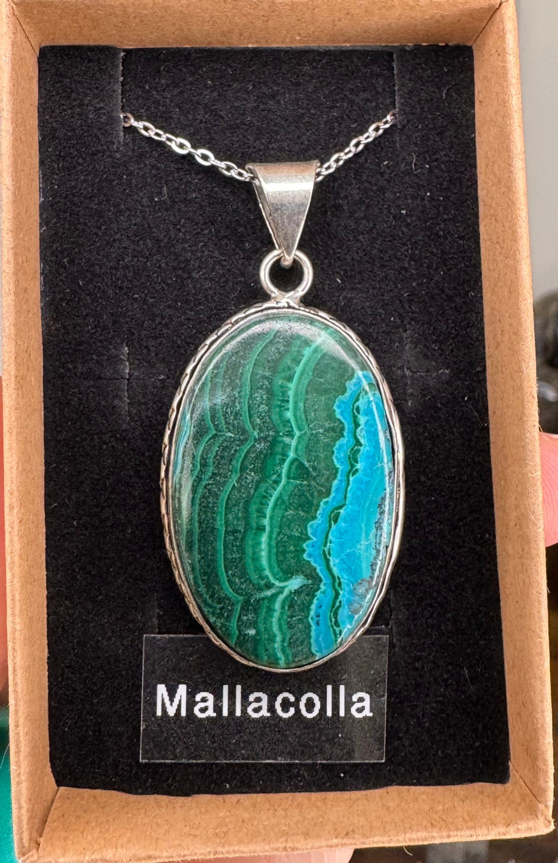Silver 925 Mallacolla Pendant with Chain