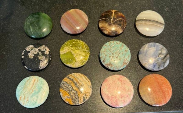 Flat Crystal Stones