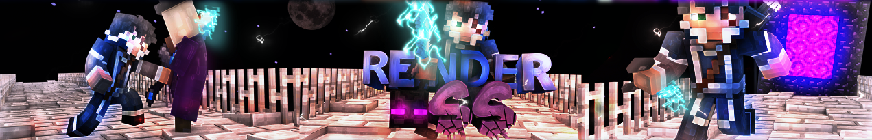 Minecraft Banner + logo