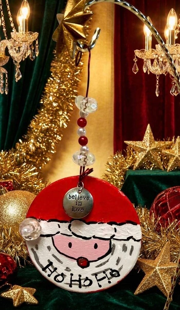 Santa Ornament