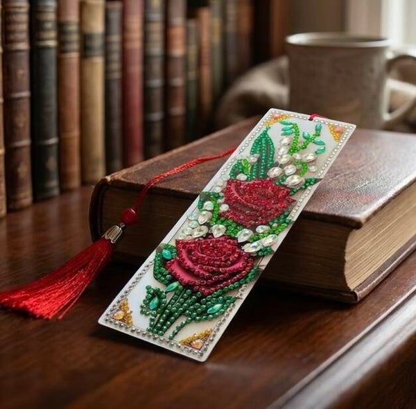 Rose bookmark