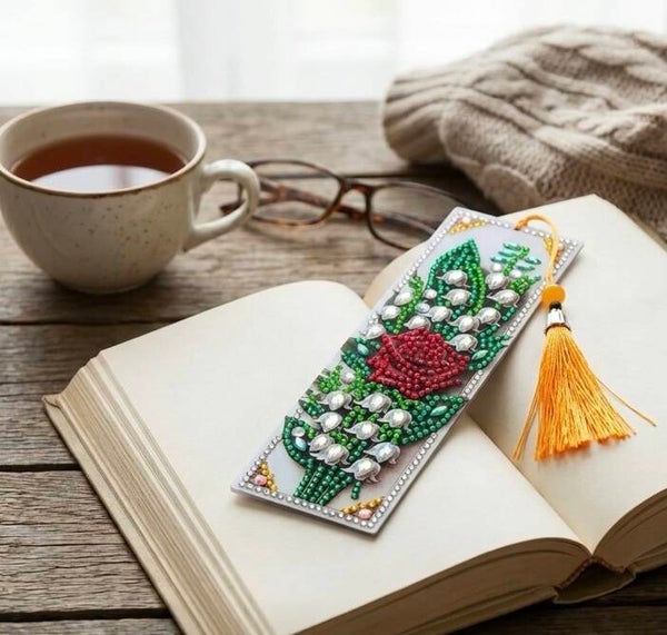 Rose bookmark