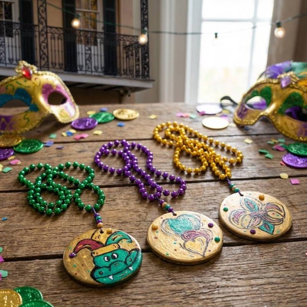 Mardi Gras Pendants