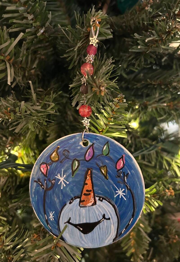 Snowman ornament