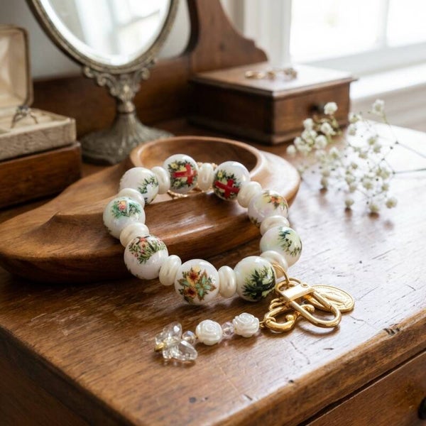 Easter Bracelet and Key Fob