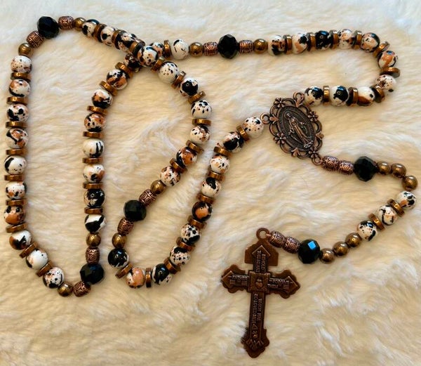 Animal Jasper Rosary