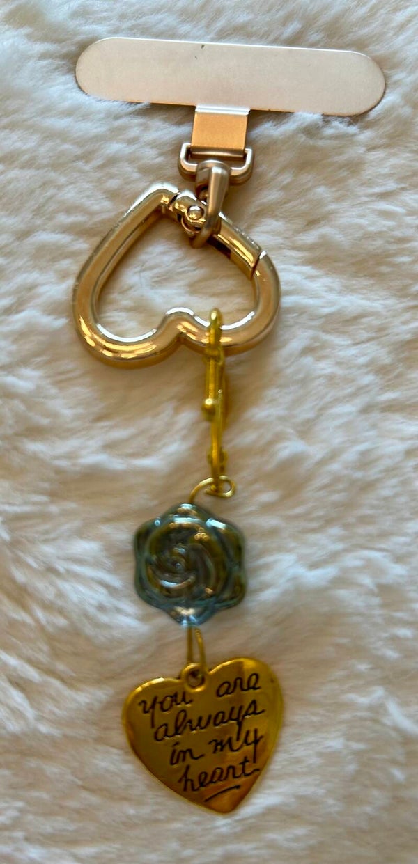 Rose Phone Charm