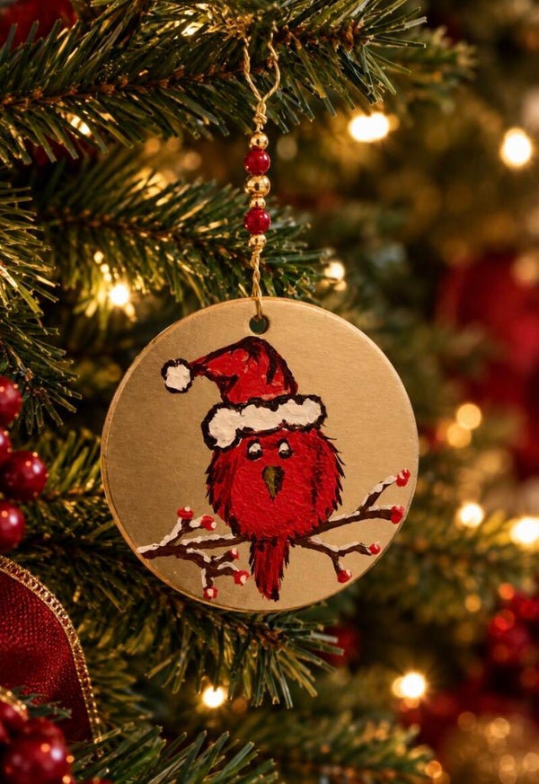 Red Bird Ornament