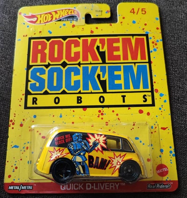 Quick D Livery Rockém Sockém Hot Wheels