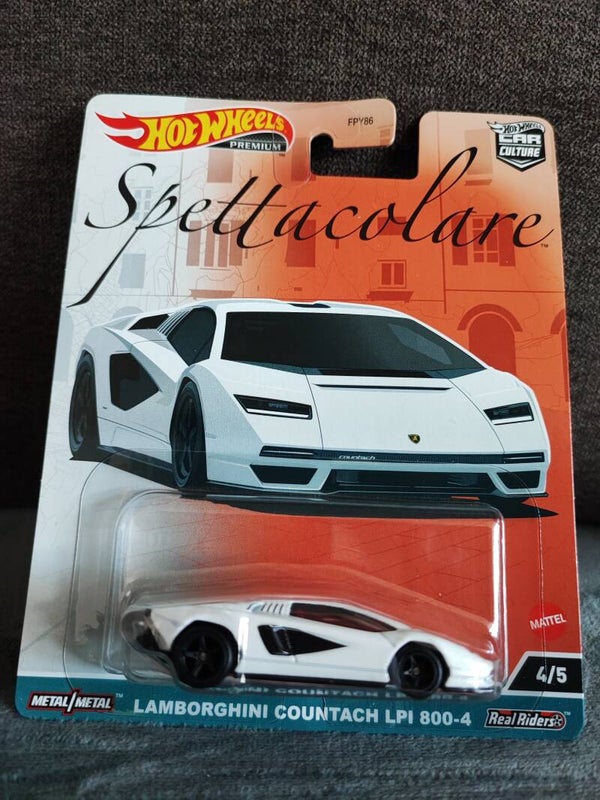 Lamborghini Countach LP 800-4 Spettacolare Hot Wheels