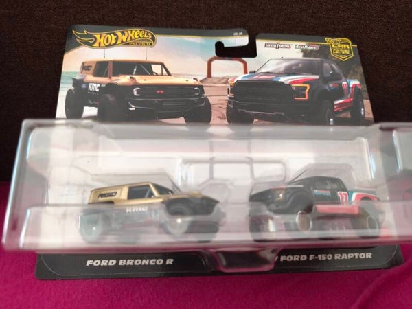 2 Pack Ford Bronco R Ford F150 Raptor