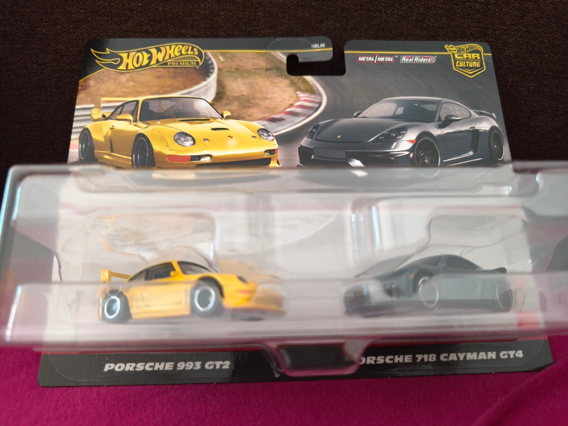 2 Pack Porsche 993 GT2 Porsche 718 Cayman GT4