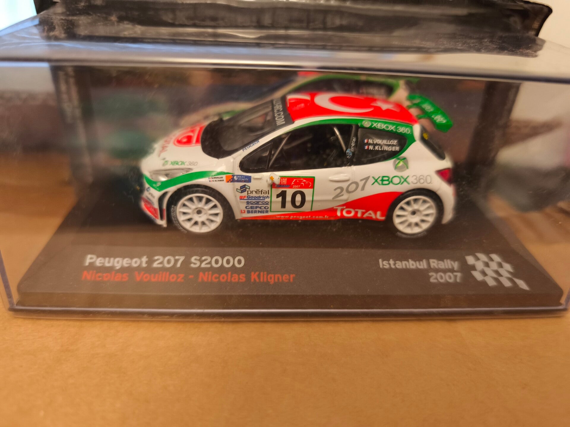 Peugeot 207 S 2000 Istanbul Rallye 2007 von Ixo 1:43