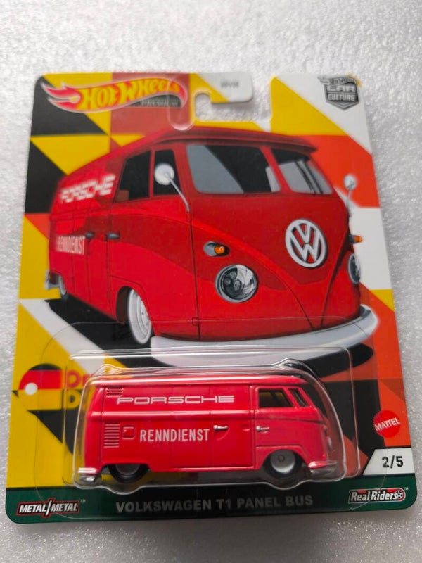 Volkswagen T1 Panel Bus Porsche Renndienst Deutschland Design