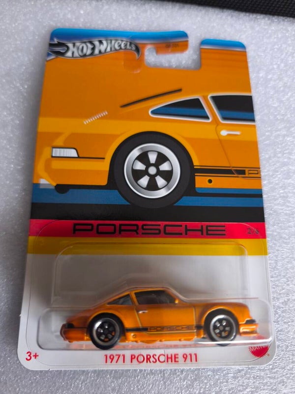 1971 Porsche 911 Orange Porsche Series