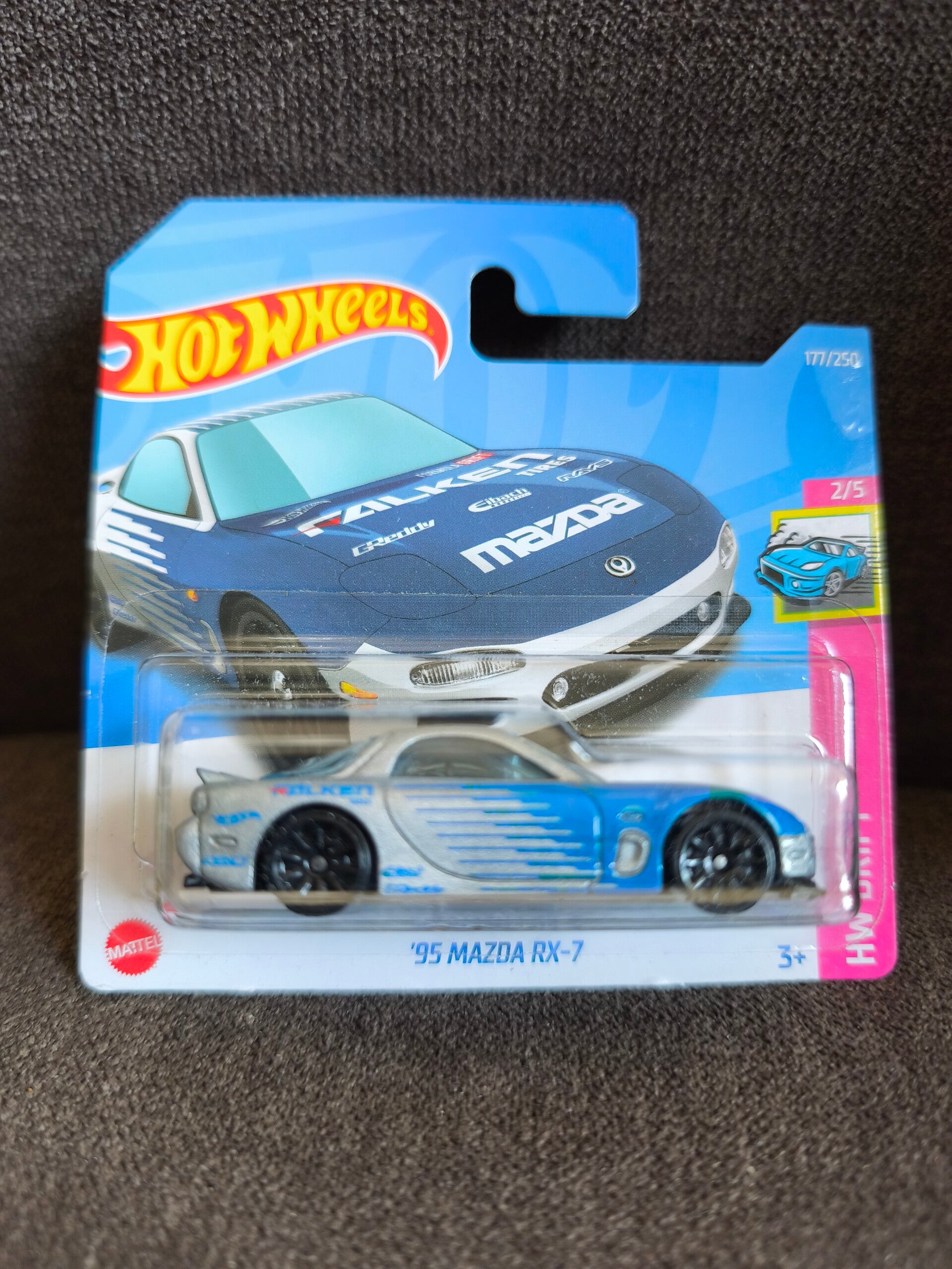 ´95 Mazda RX7 Falken silber/blau