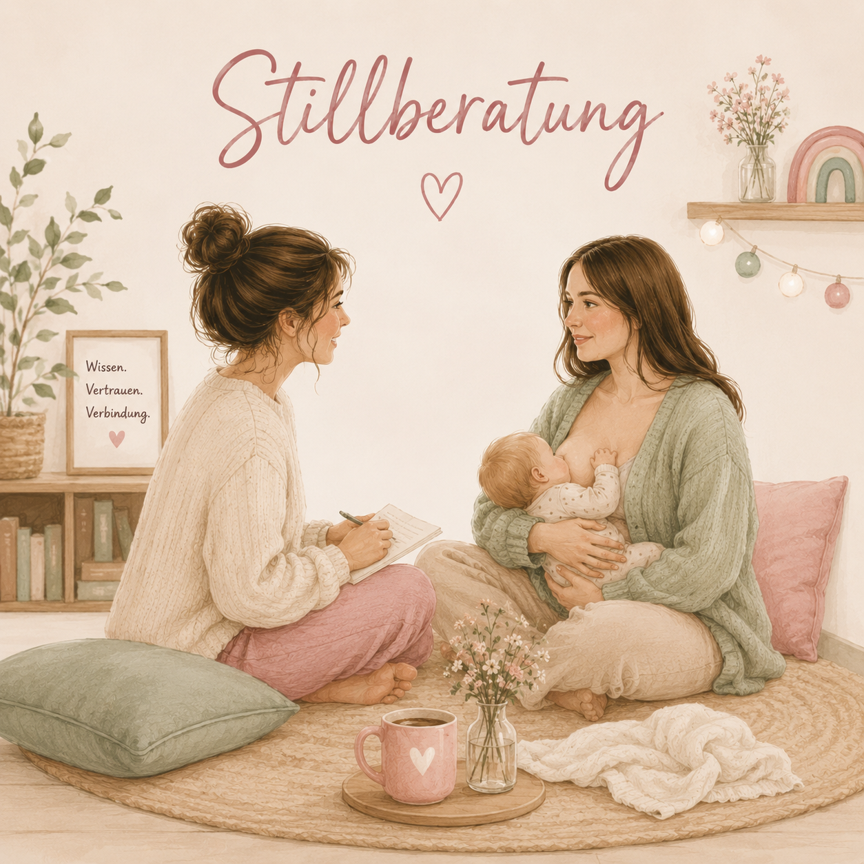 Stillberatung in Nordhorn – einfühlsame Unterstützung für Mütter und Babys.