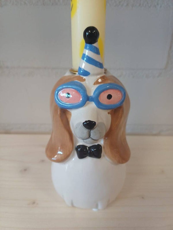 Kandelaar "jarige hond"