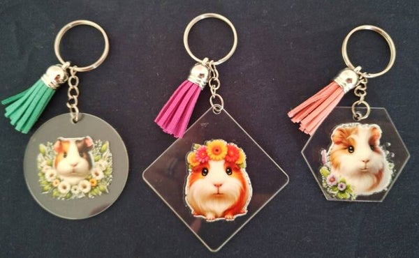 Guinea Pig Keyring