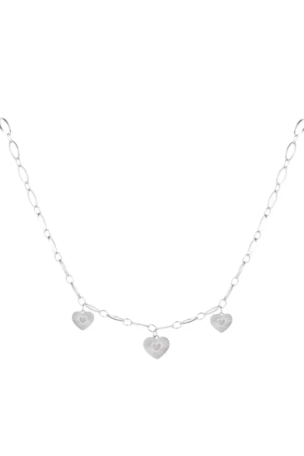 3 harten ketting