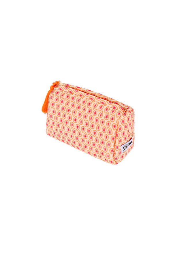 Oranje print toilettas