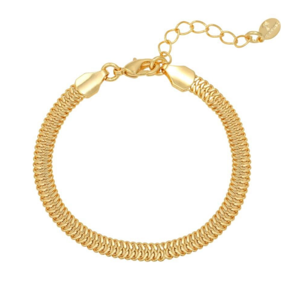 Gouden armband Snaky